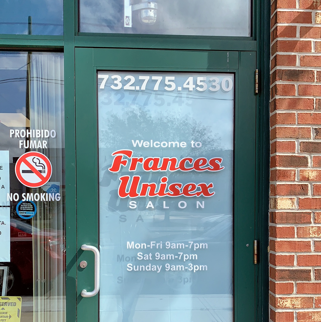 Frances Unisex Hair Salon 910 Main St, Asbury Park New Jersey 07712