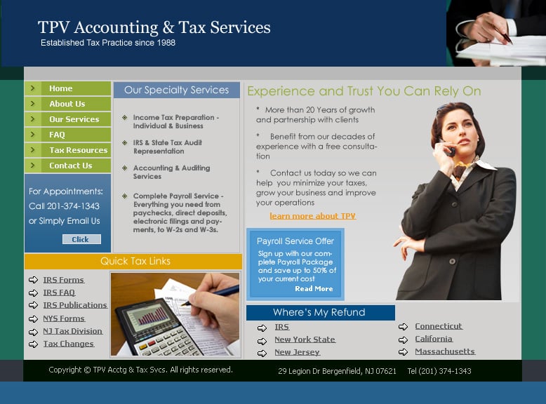 TPV Accounting and Tax Services