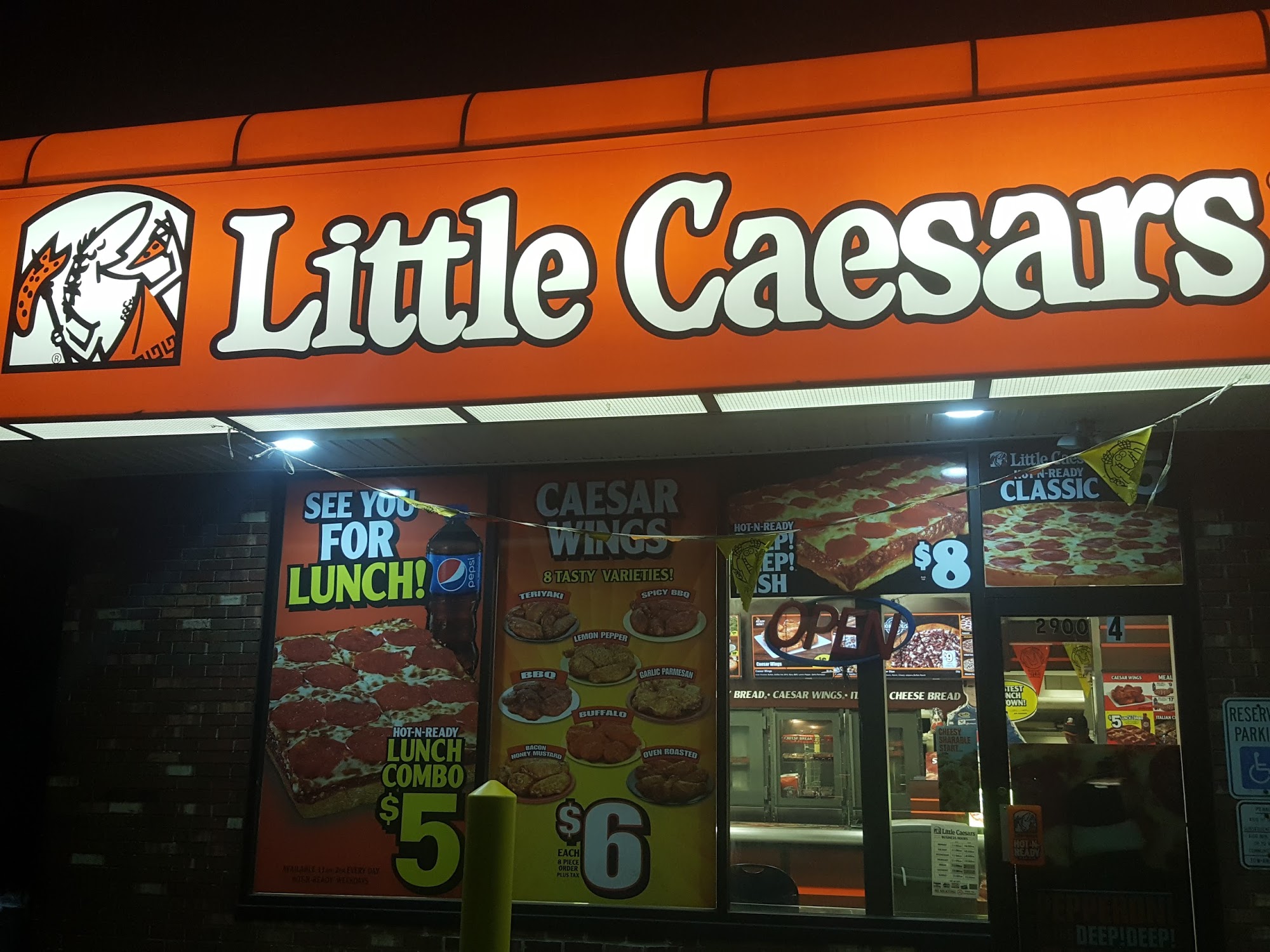 Little Caesars Pizza Menu