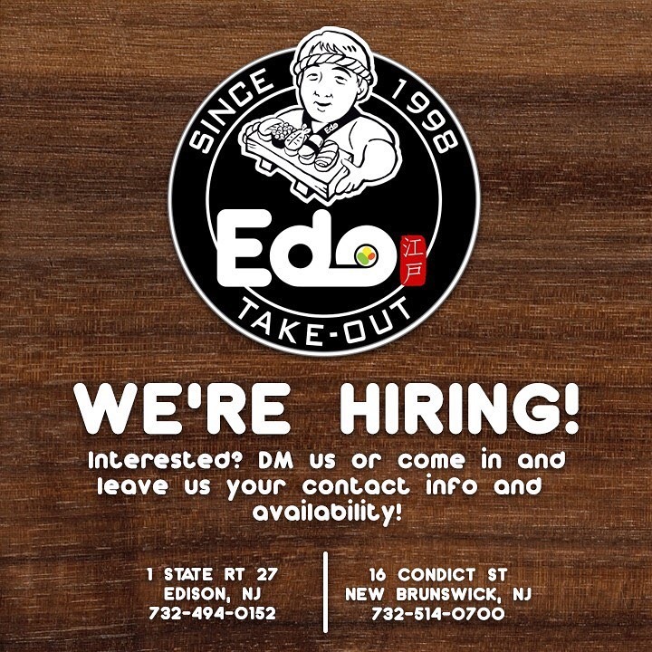 Edo Takeout 1 NJ-27, Edison