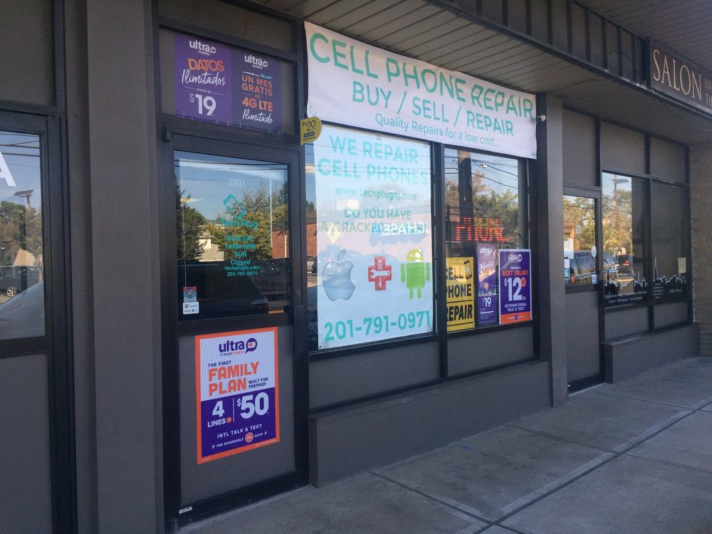 Tech Plug Cell Phone Repair iPhone Repair Computer Repair 198-B Market St, Elmwood Park