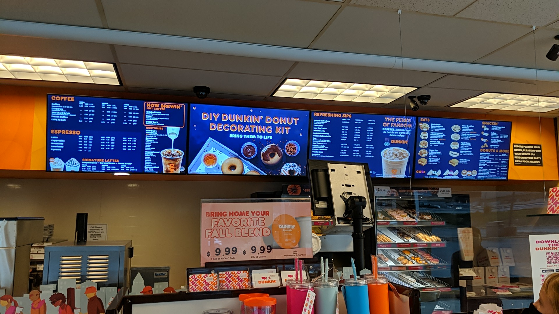 Dunkin' Menu