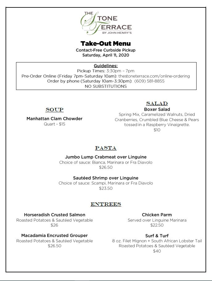 The Stone Terrace by John Henry's 2275 Kuser Rd, Hamilton Township