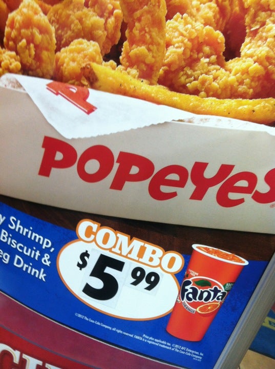 Popeyes Louisiana Kitchen 1190 E St Georges Ave, Linden