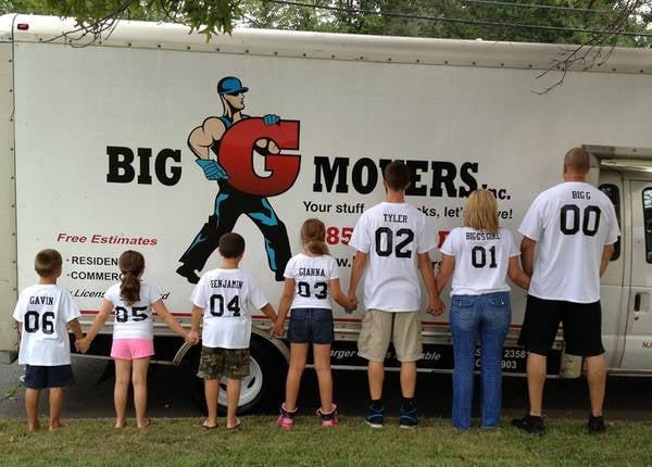 Big G Movers, INC 26 Oliver St Suite 001, Metuchen