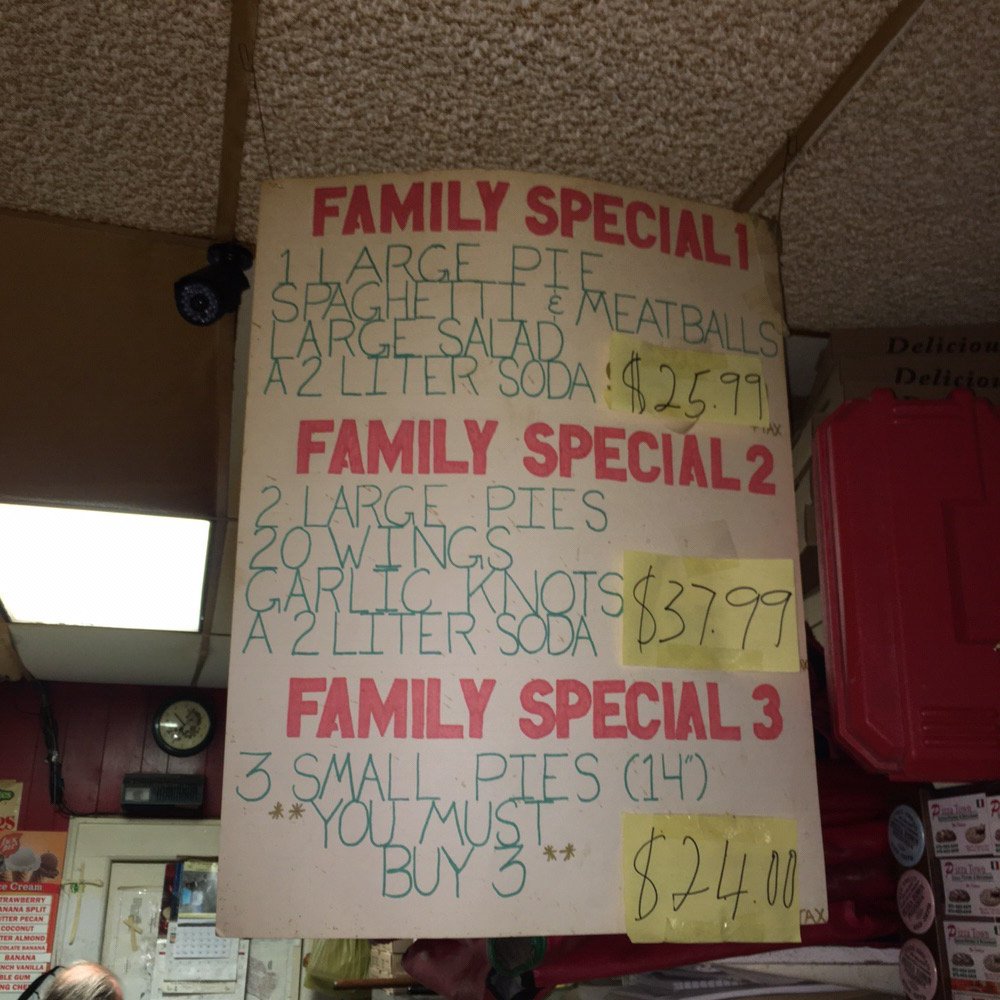 Pizza Town Pizzeria 883 Mt Prospect Ave, Newark