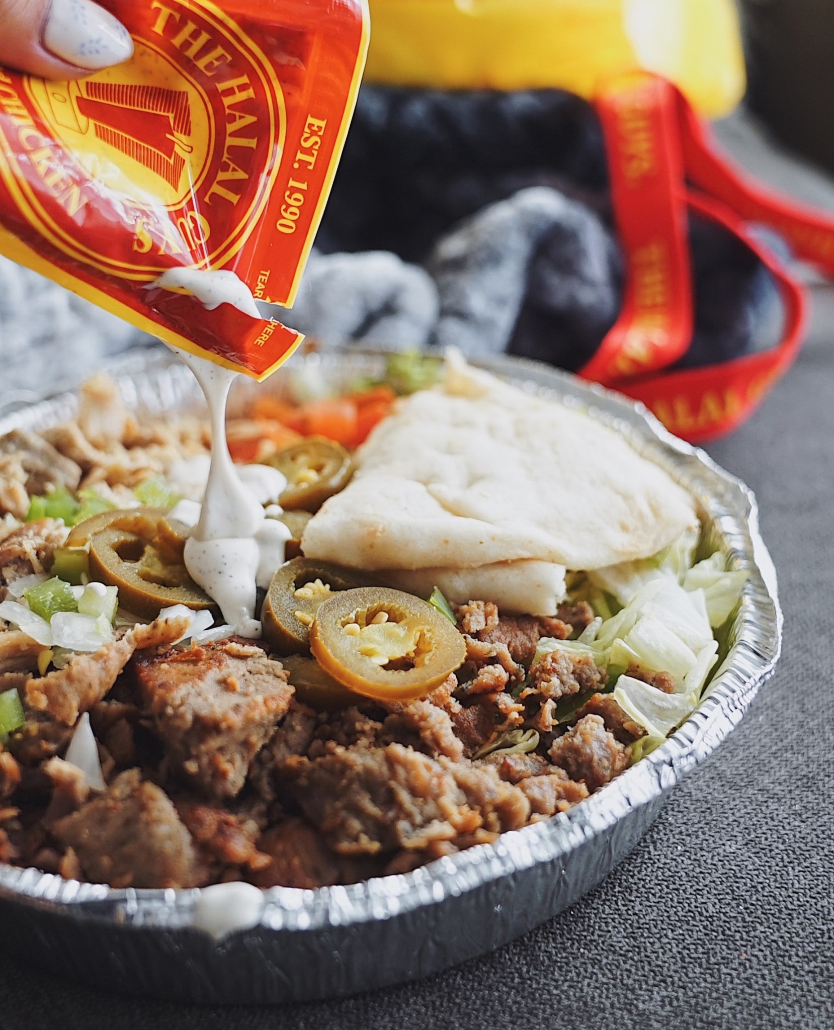 The Halal Guys 72 Halsey St, Newark