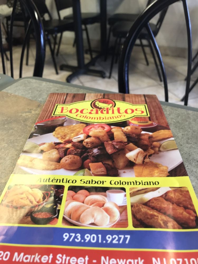 Bocaditos Colombianos 520 Market St, Newark