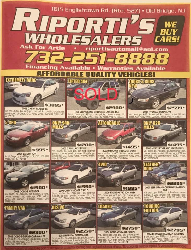Riporti's Auto Mall Used Cars and Towing Service