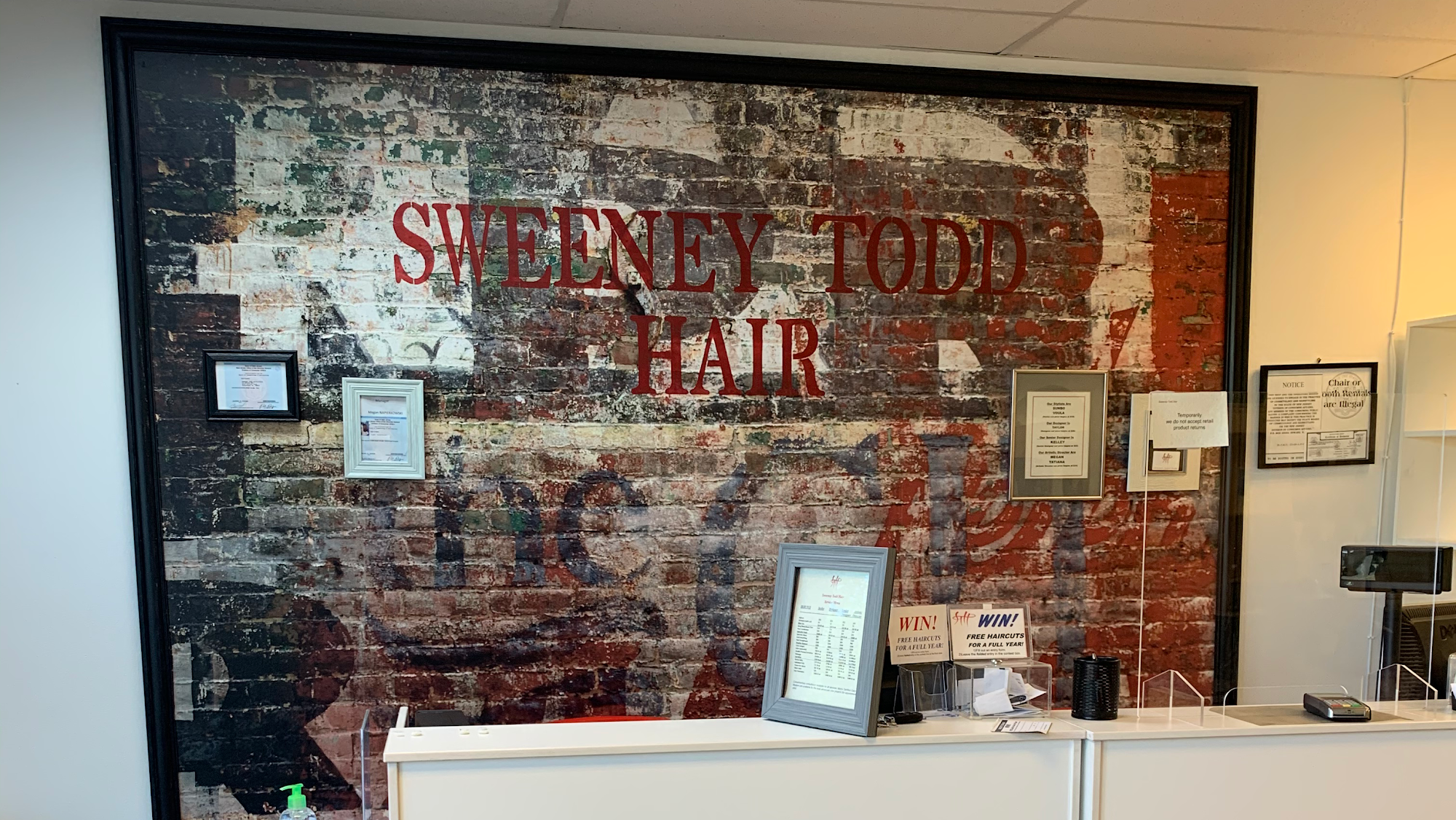 Sweeney Todd Hair
