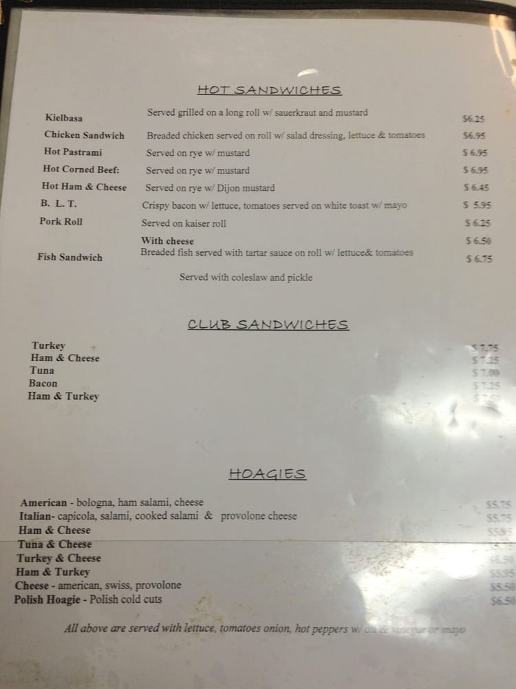 Henry's Deli 916 Brunswick Ave, Trenton