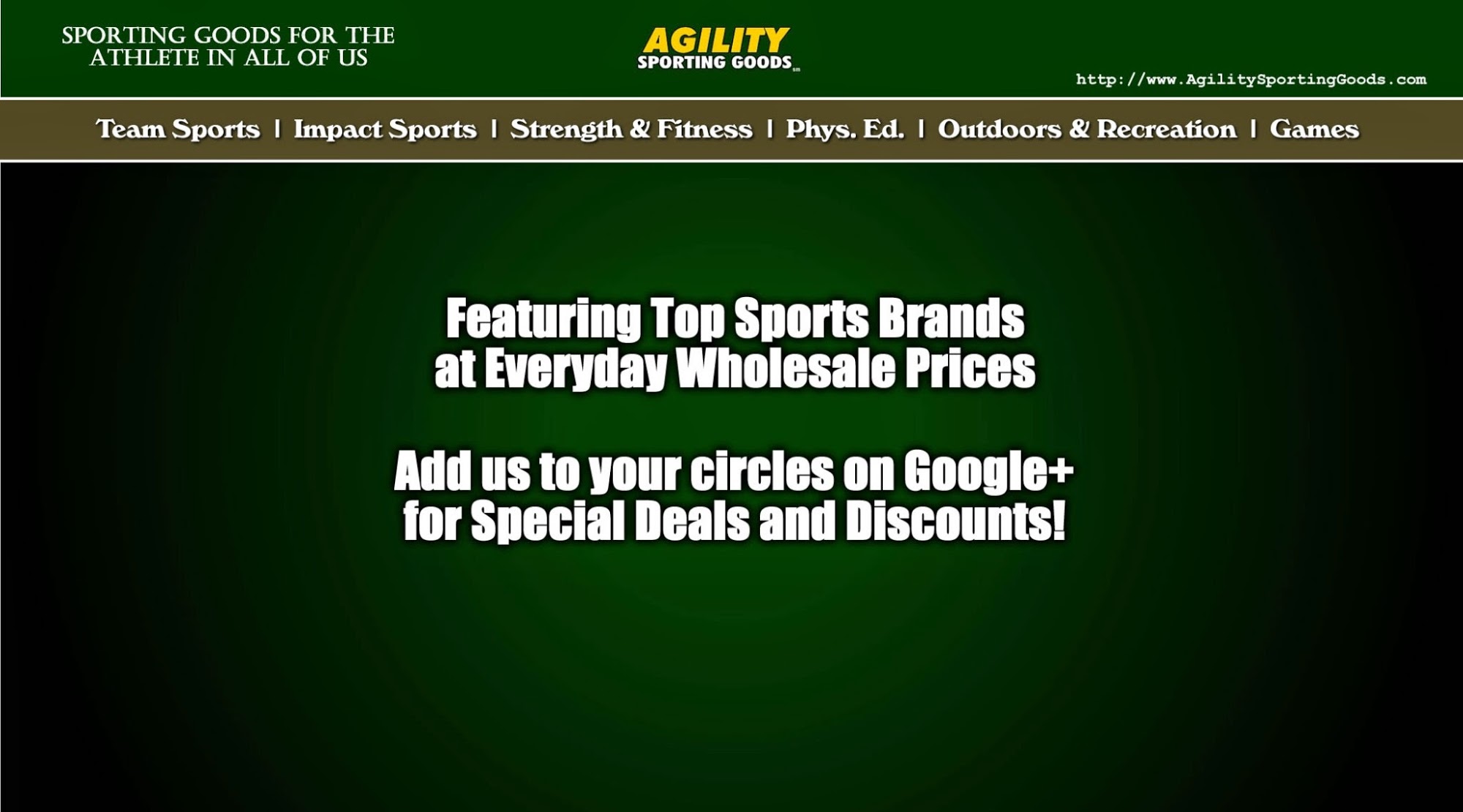 Agility Sporting Goods