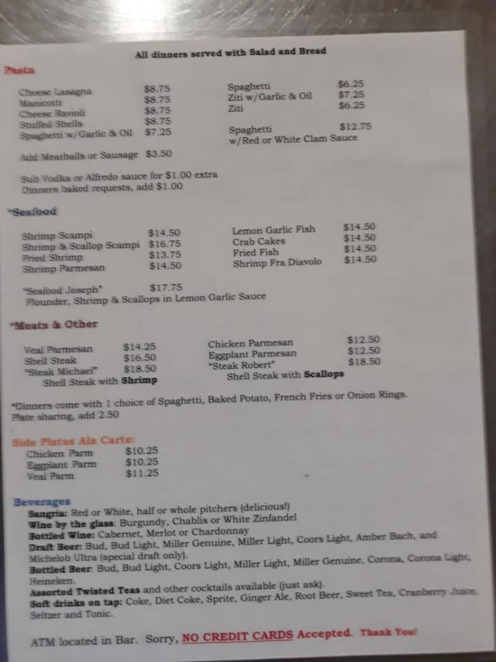 Center Bar & Pizzeria 46 Marion St, Port Reading