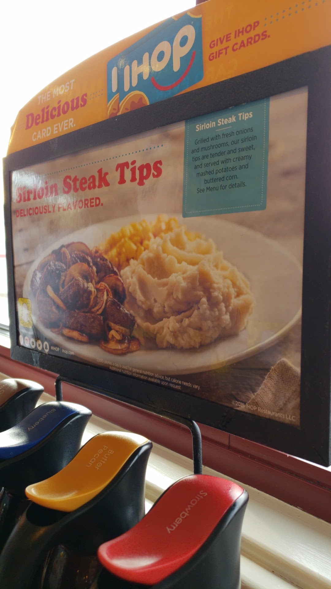 IHOP Menu