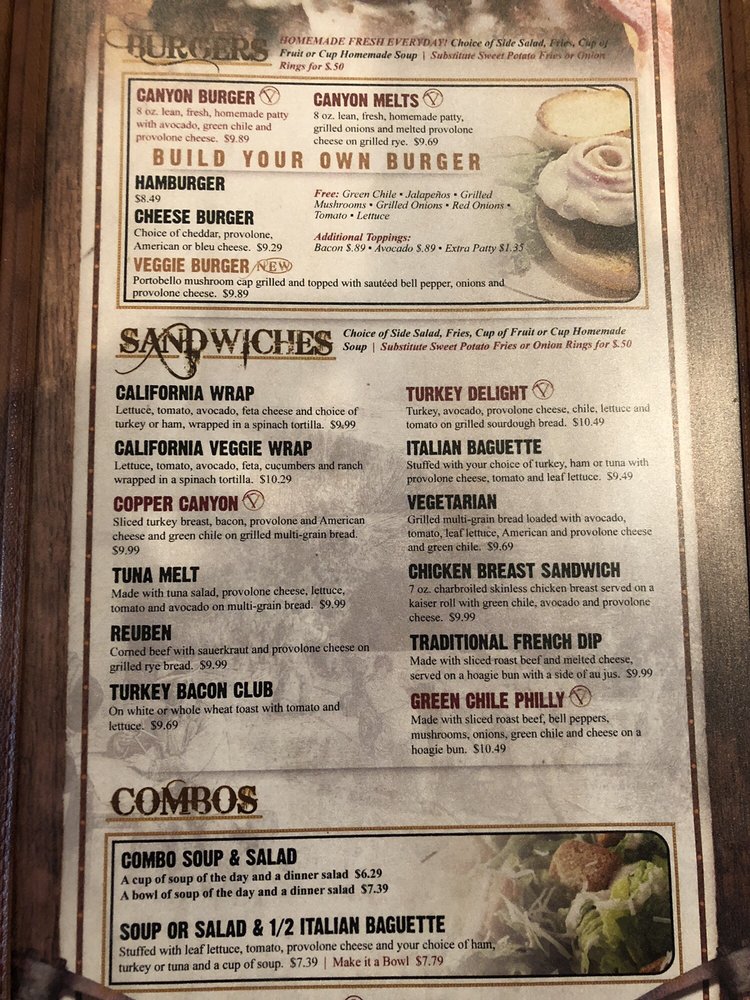 Copper Canyon Cafe 5455 Gibson Blvd SE, Albuquerque