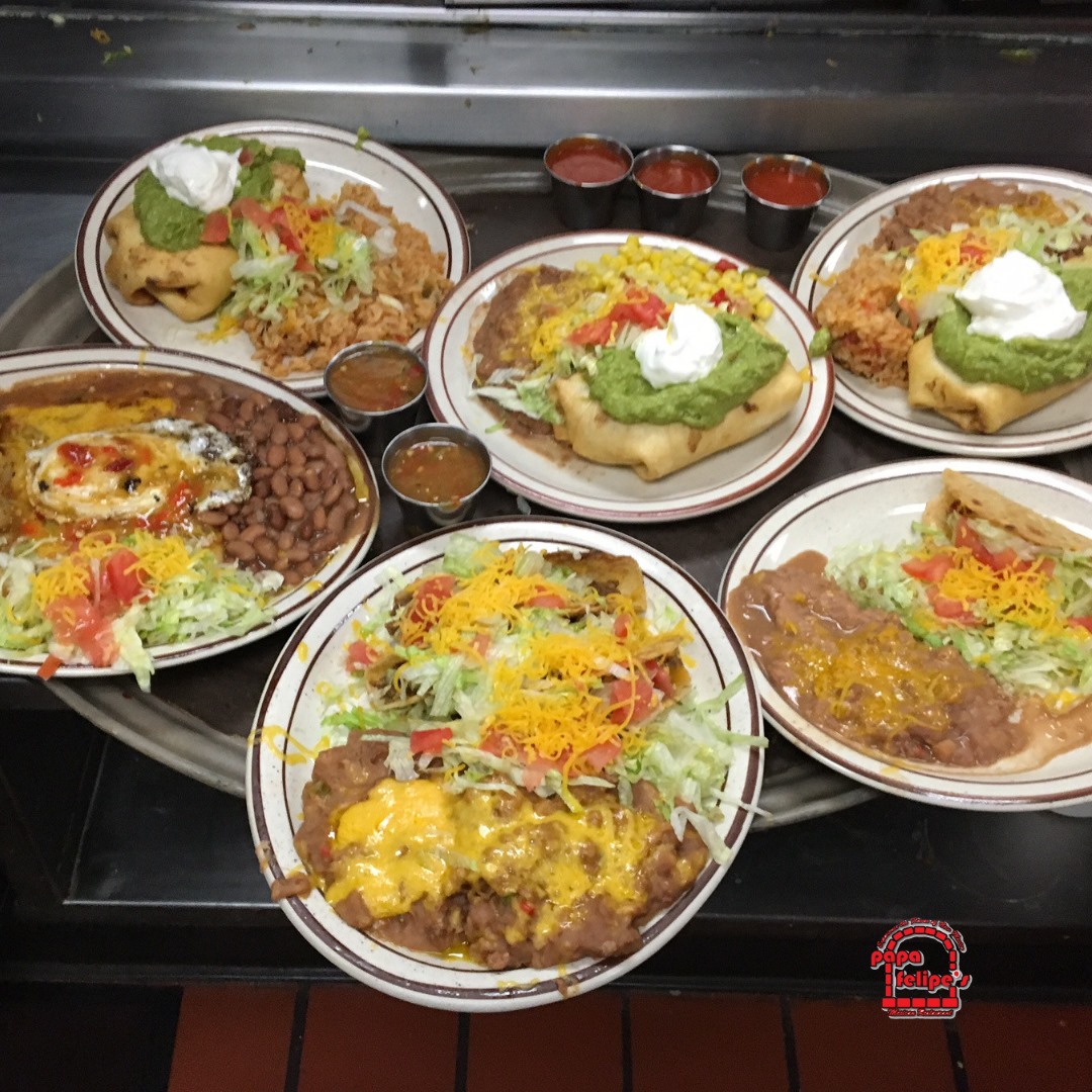 Papa Felipe's Mexican Restaurant 9800 Menaul Blvd and, Eubank Blvd NE, Albuquerque