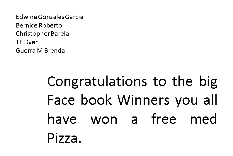 Photo credit: facebook