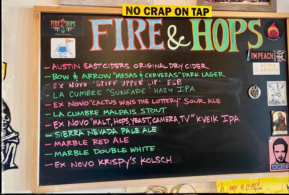Fire & Hops 222 N Guadalupe St, Santa Fe