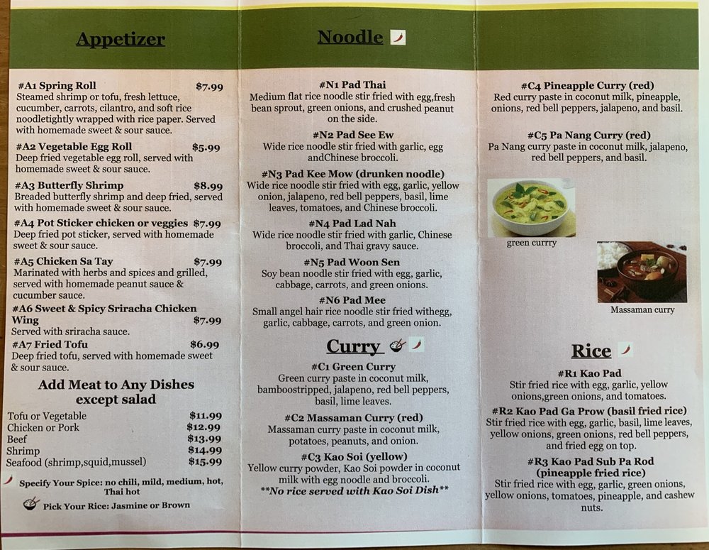 Thai Bistro 7 Caliente Rd, Santa Fe