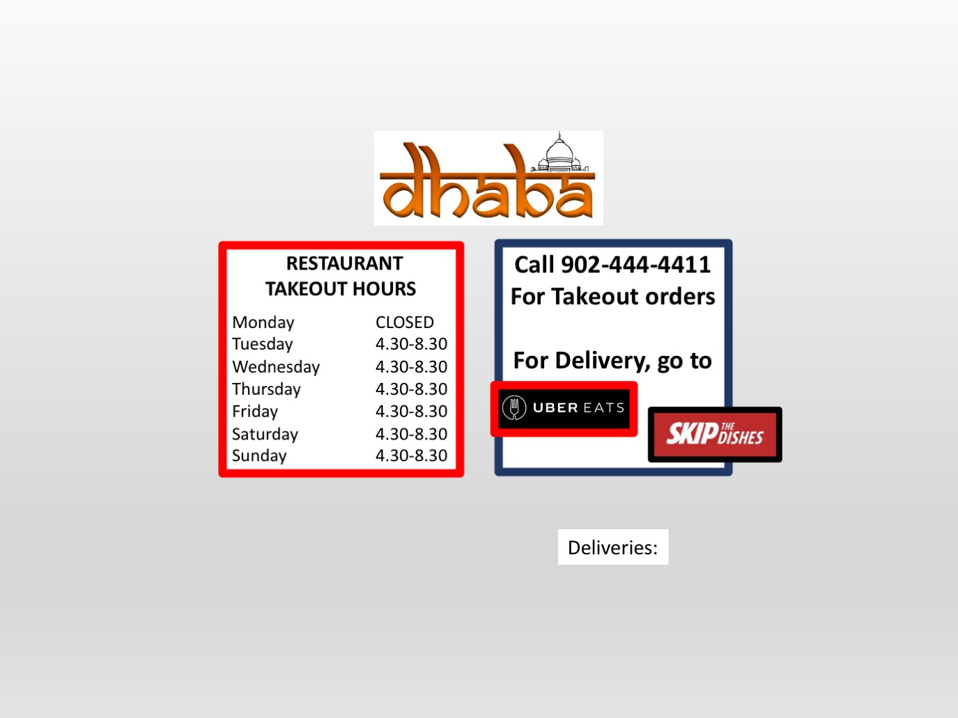 Dhaba Express 8 Oland Crescent, Halifax