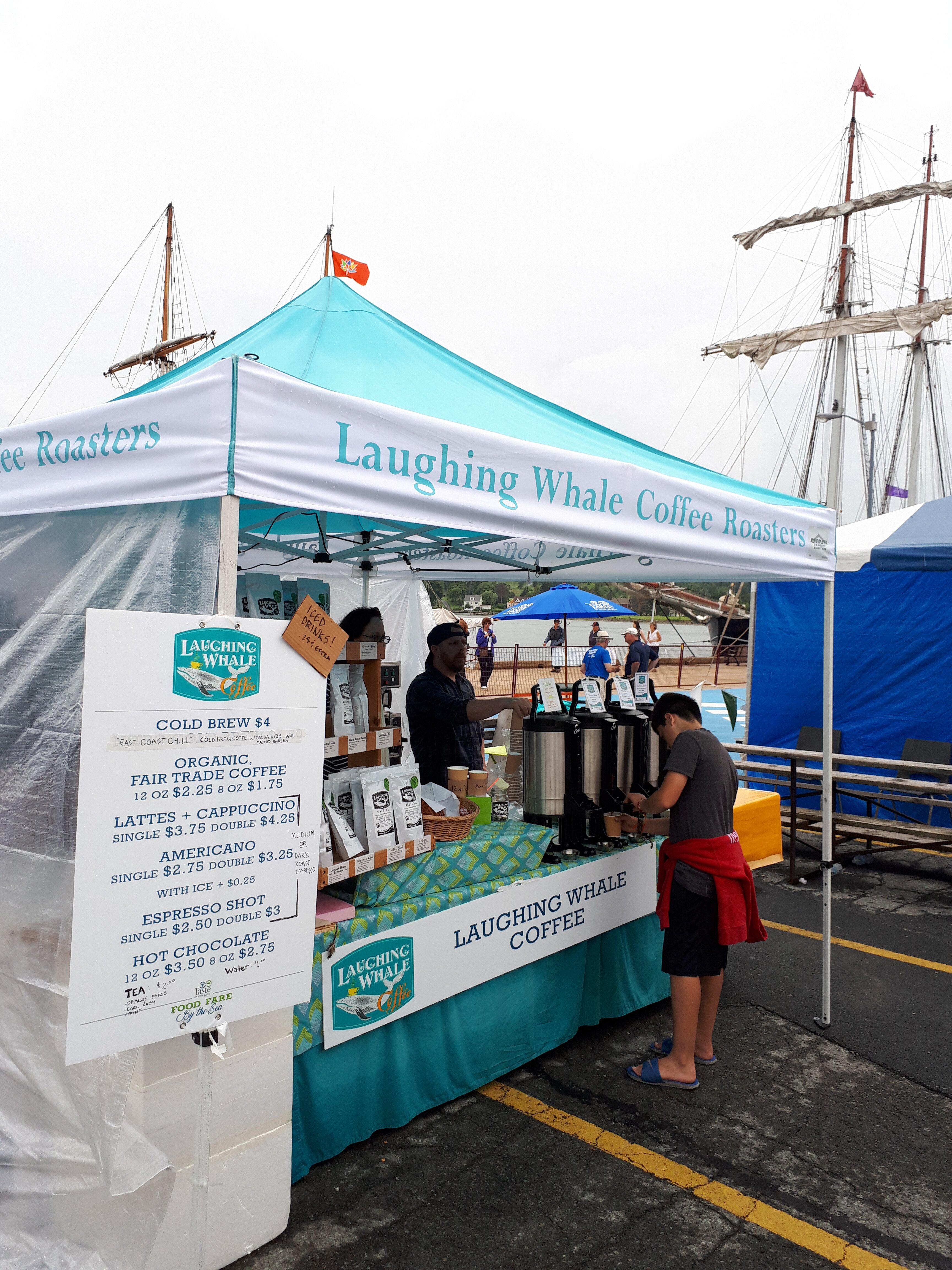 Laughing Whale Coffee Bar Menu