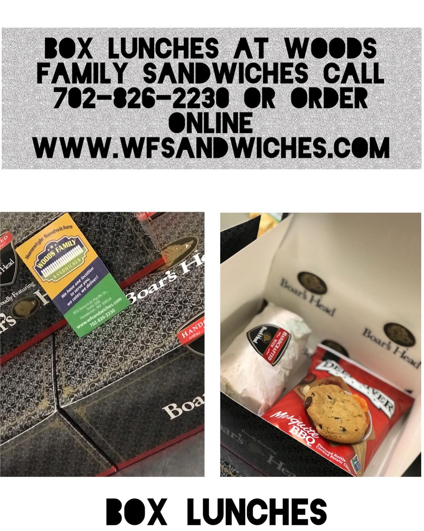 Woods Family Sandwiches 931 American Pacific Dr #106, Henderson