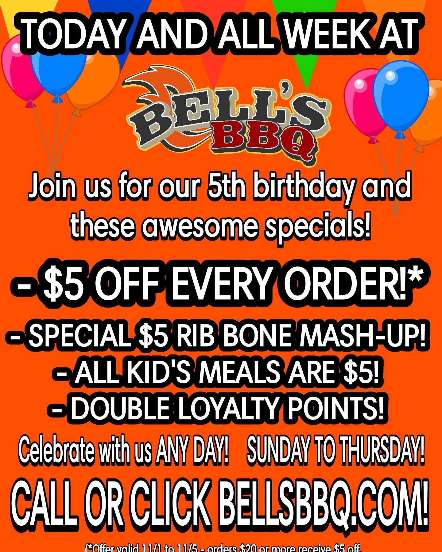 Bell's BBQ 10895 S Eastern Ave #130, Henderson