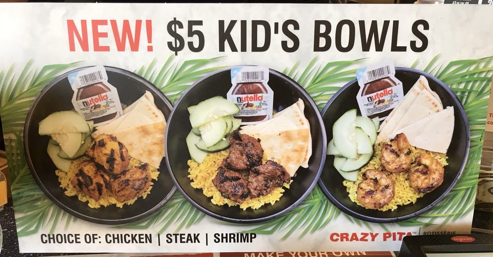 Crazy Pita Rotisserie & Grill 2225 Village Walk Dr, Henderson