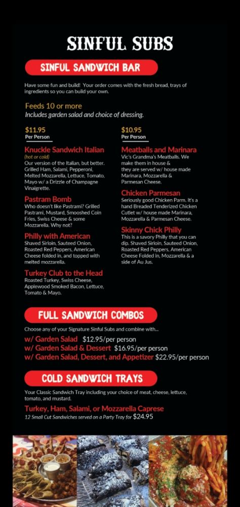 7 Sinful Subs 5135 S Fort Apache Rd #145, Las Vegas