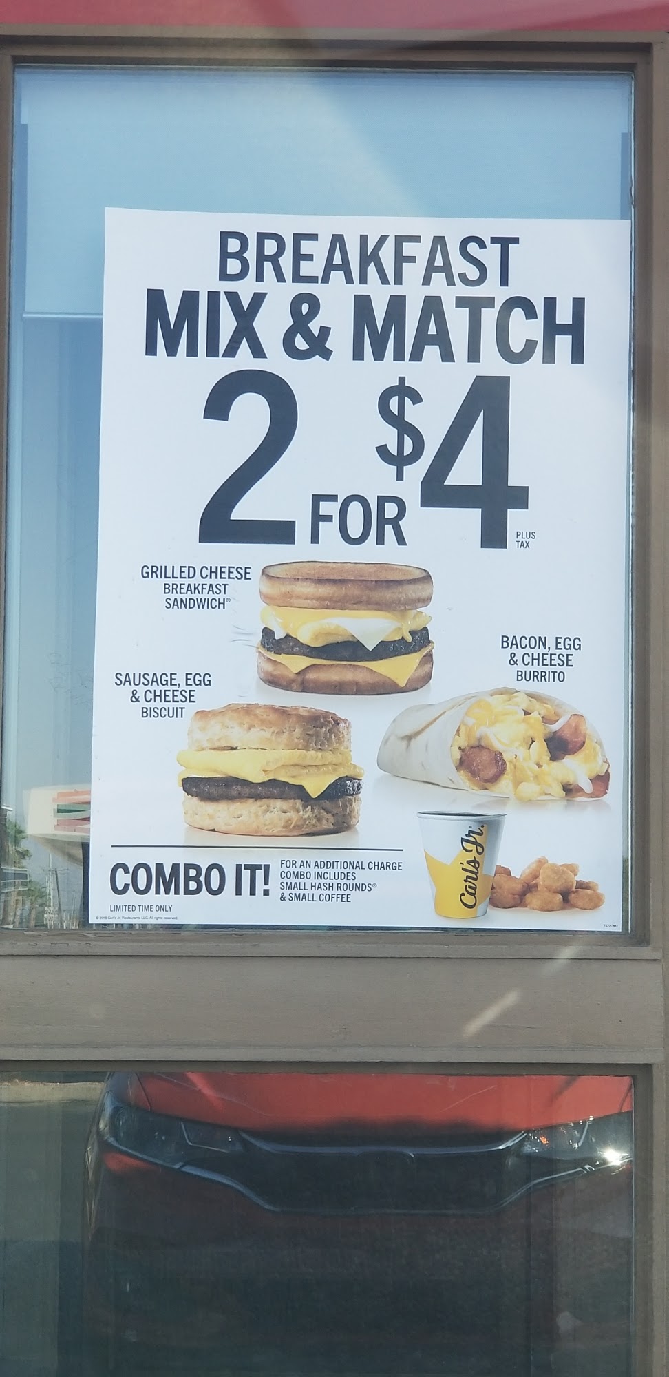 Carl’s Jr. Menu