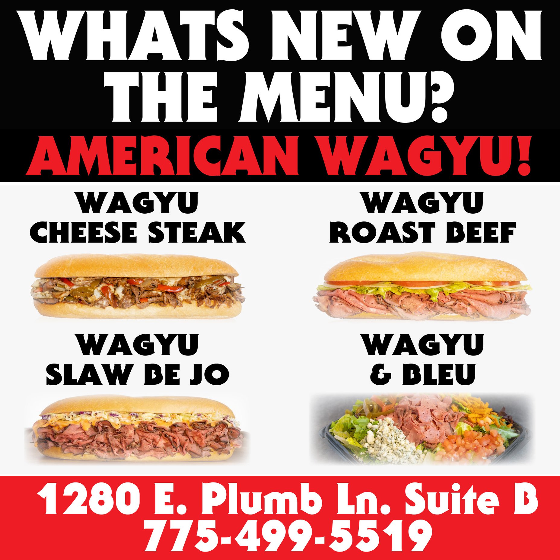 Capriotti's Sandwich Shop 1280 E Plumb Ln suite b, Reno
