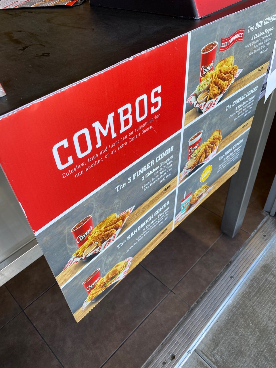 Raising Cane's Chicken Fingers 6199 S Virginia St, Reno