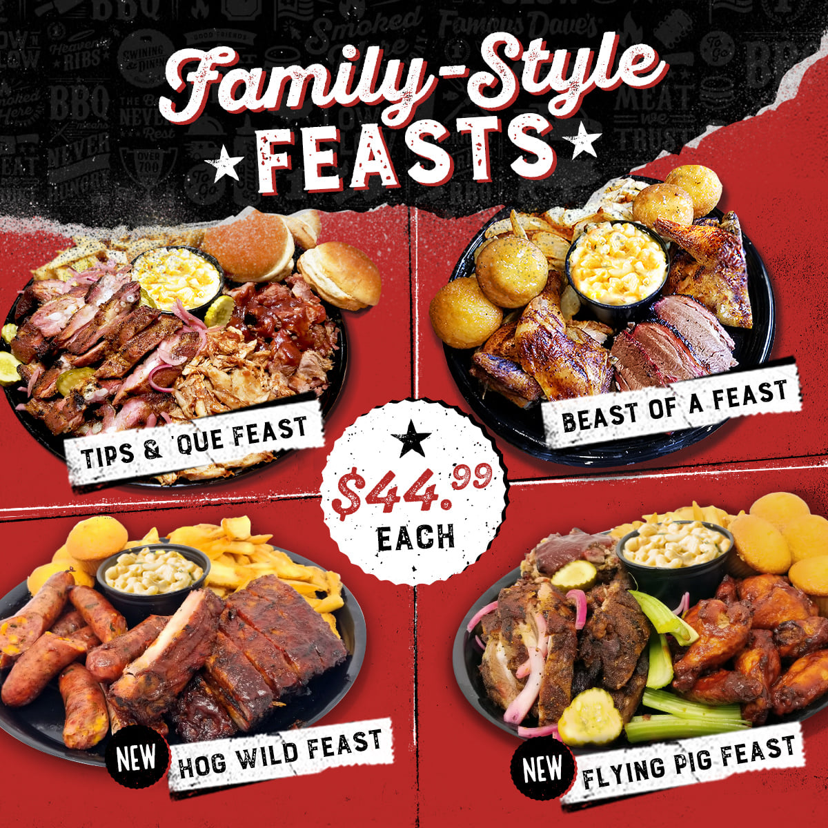 Famous Dave's Bar-B-Que 4925 Kietzke Ln, Reno