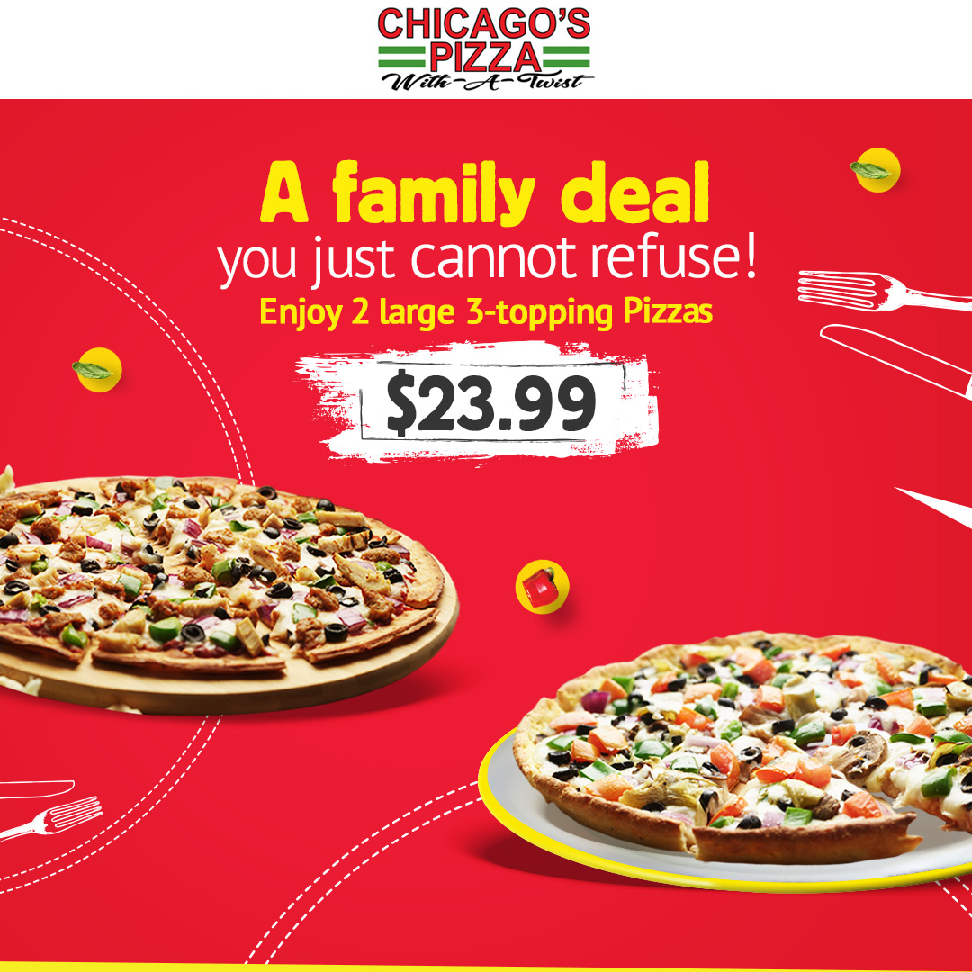 Chicago's Pizza With A Twist 2900 Clear Acre Ln, Reno