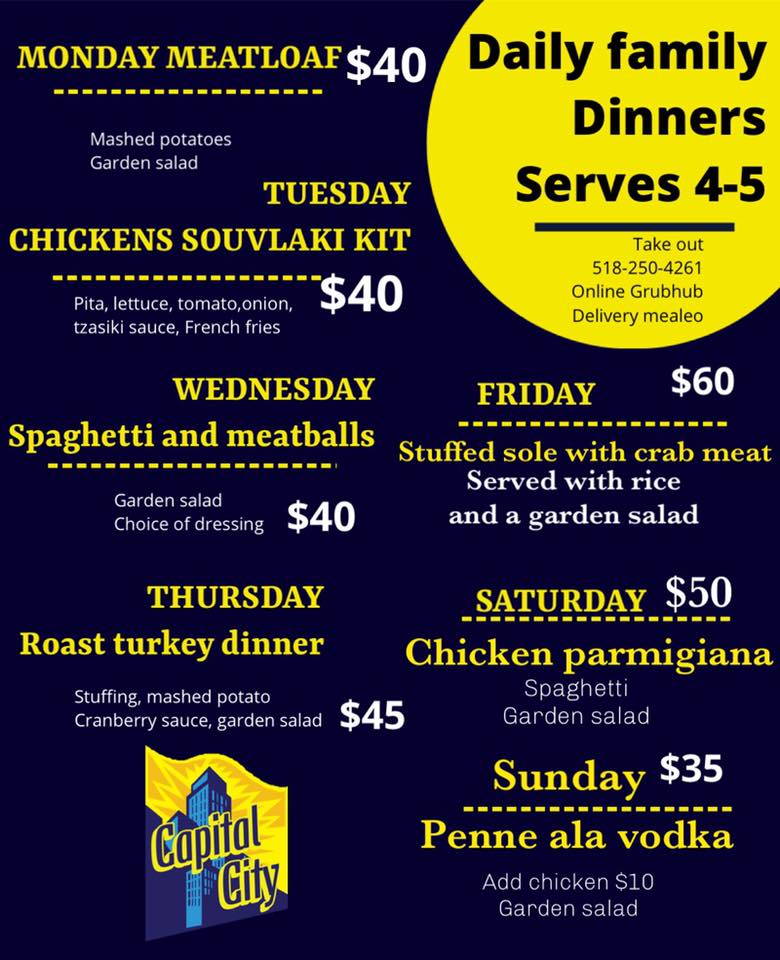 Capital City Diner 1709 Western Ave, Albany