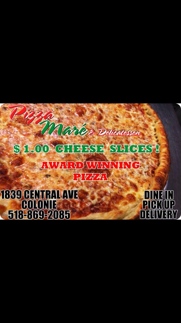 Pizza Mare & Deli Menu