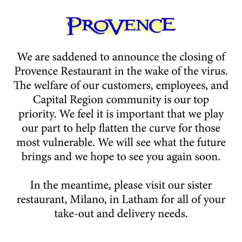 Provence Restaurant Stuyvesant Plaza, 1475 Western Ave, Albany