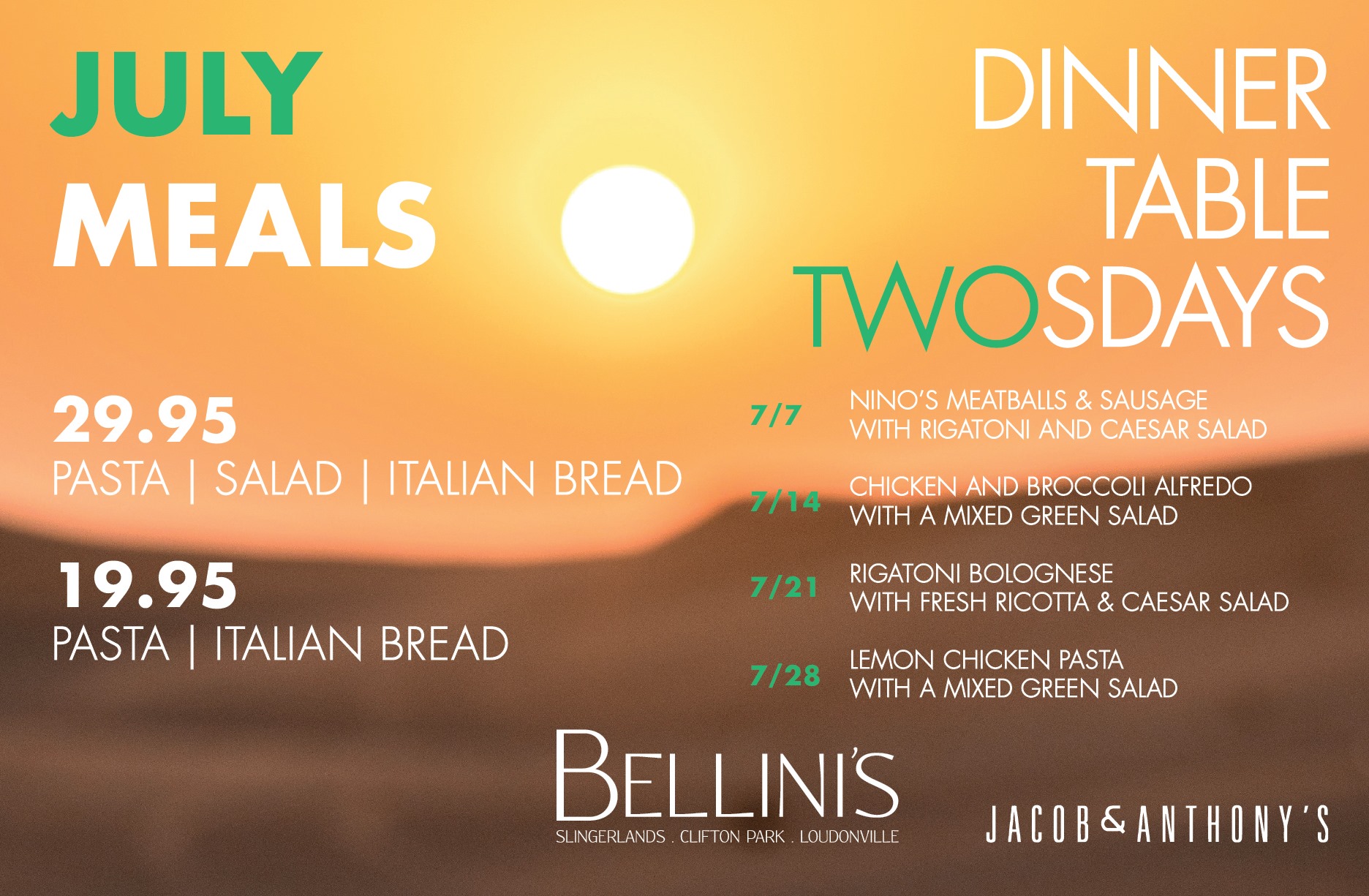 Jacob & Anthony Italian 1475 Western Ave, Albany