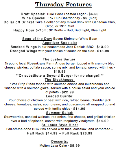 Parker's Grille 129 Genesee St, Auburn