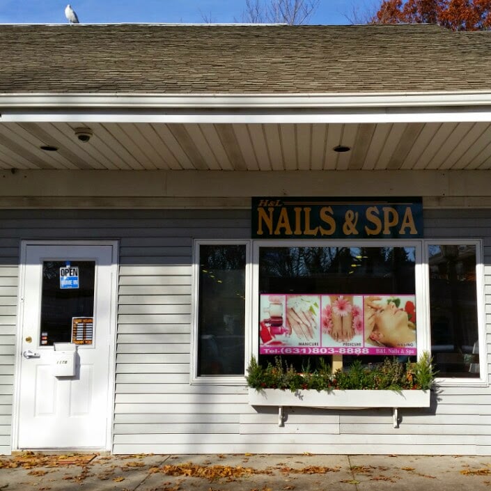 H&L NAILS & SPA 117 S Country Rd, Bellport New York 11713