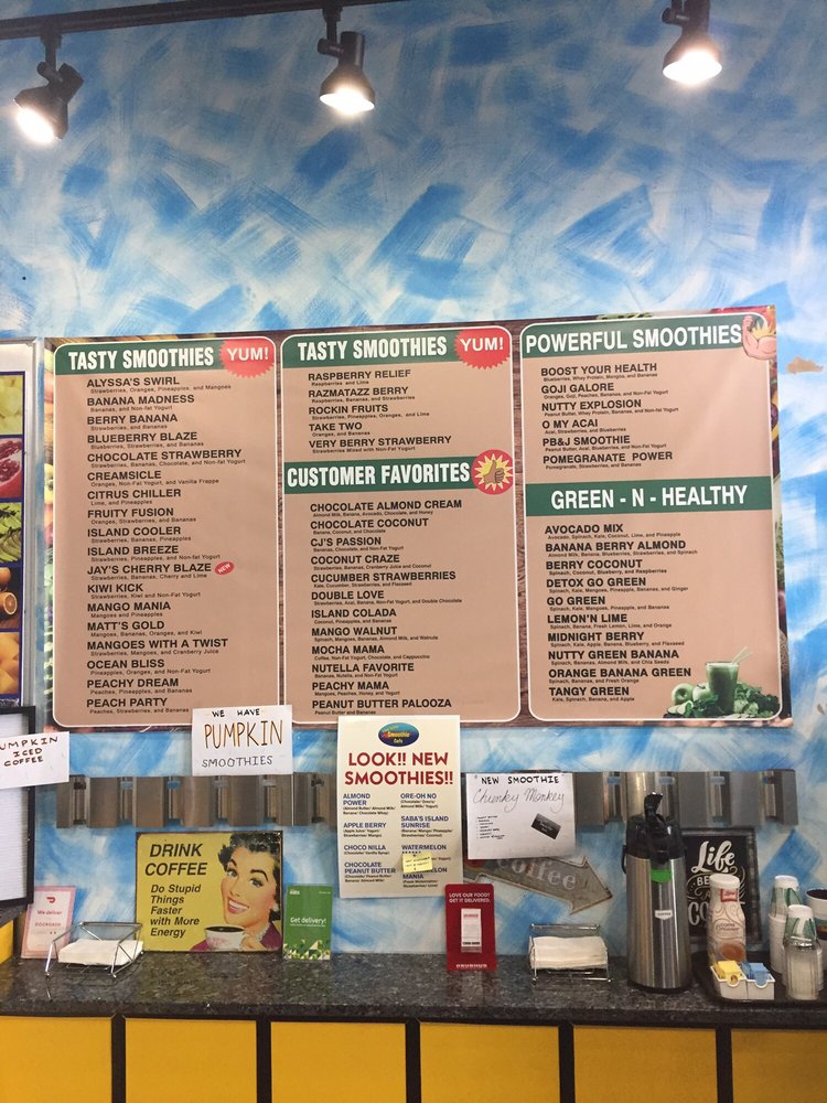 Long Island Smoothie Cafe 582 Stewart Ave, Bethpage