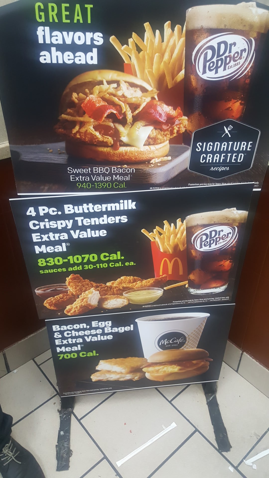 McDonald's Menu