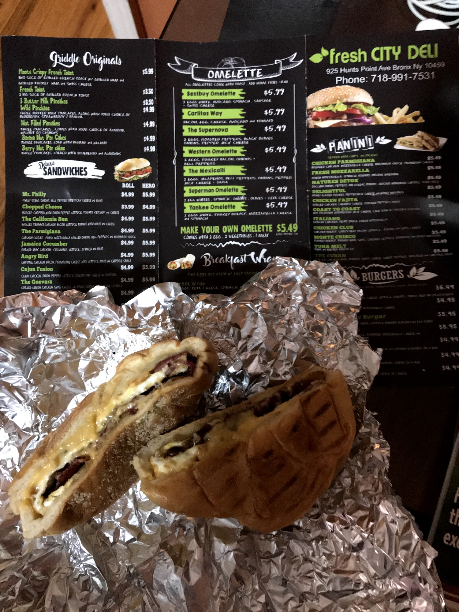 Hunts Point Chinese Restaurant Menu