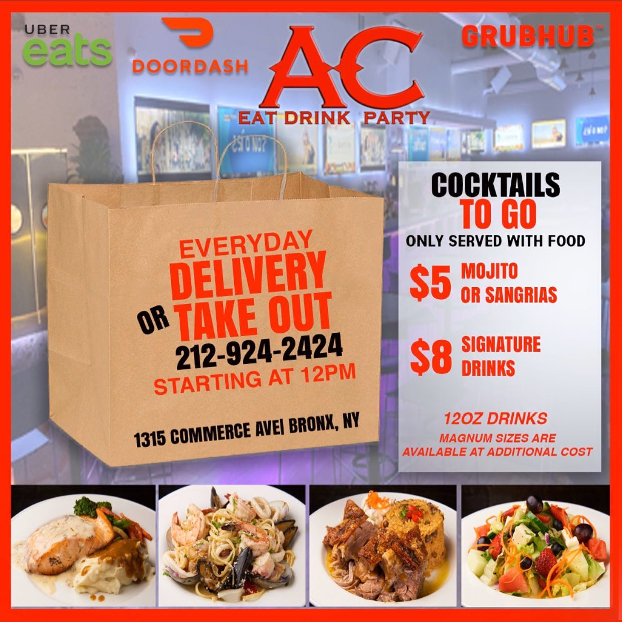The New Acri Cafe 1315 Commerce Ave, Bronx
