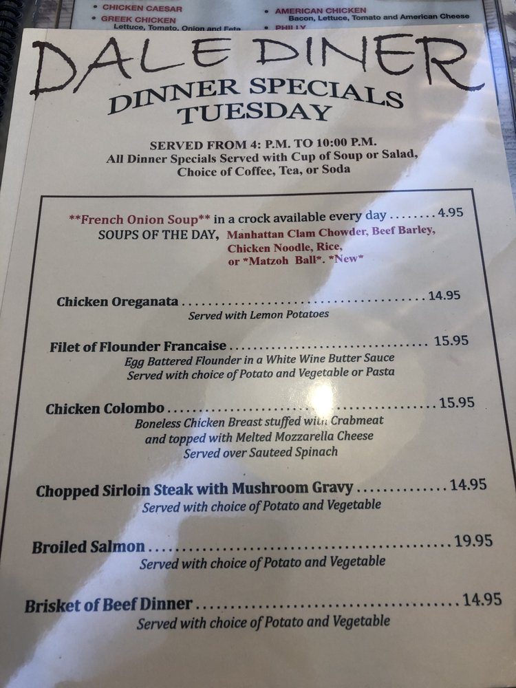 Dale Diner 189 W 231st St, Bronx