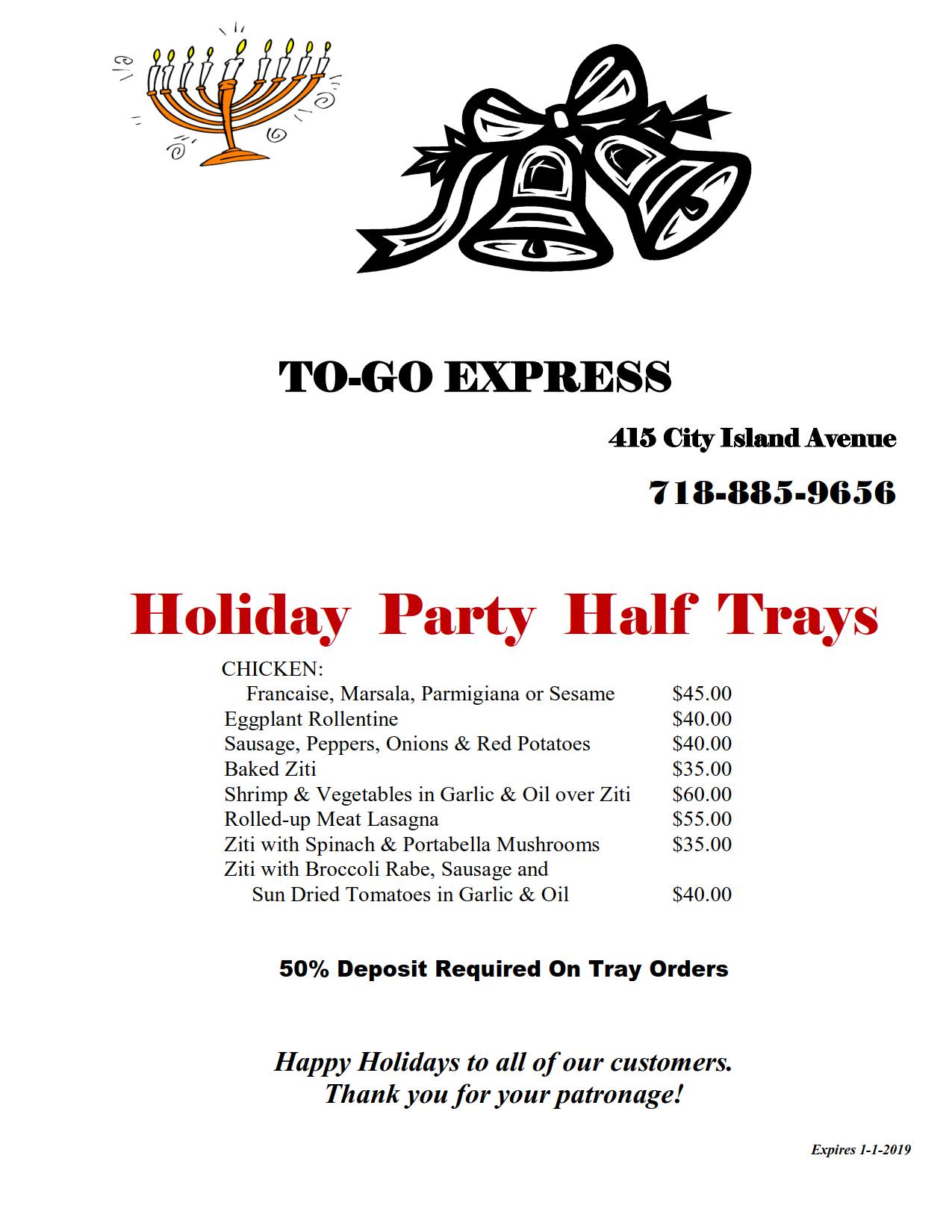 To Go Express 415 City Island Ave, Bronx