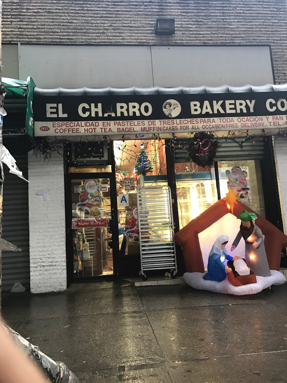 El Charro Bakery Menu