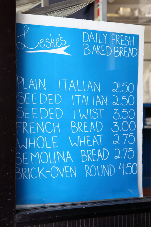 II Fornaretto Bakery Menu