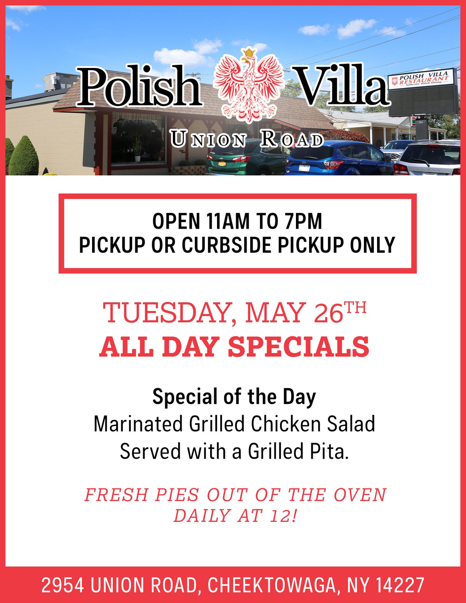 Polish Villa 2954 Union Rd, Buffalo