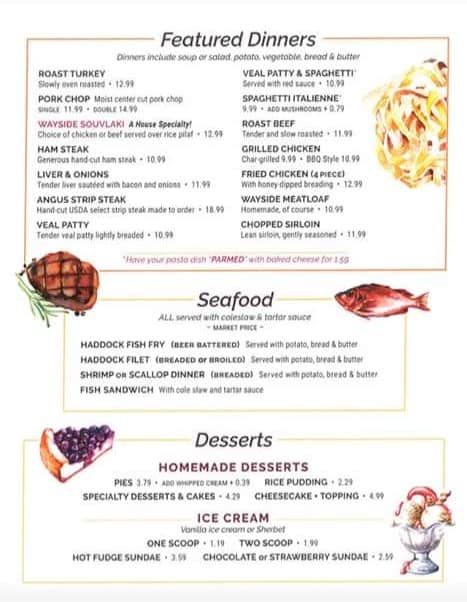 Wayside Family Restaurant 2301 South Park Ave, Buffalo